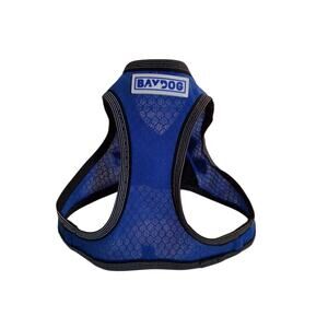 Baydog Liberty Bay Cool Mesh Step-In Harness XL Blue For Small Medium Dogs